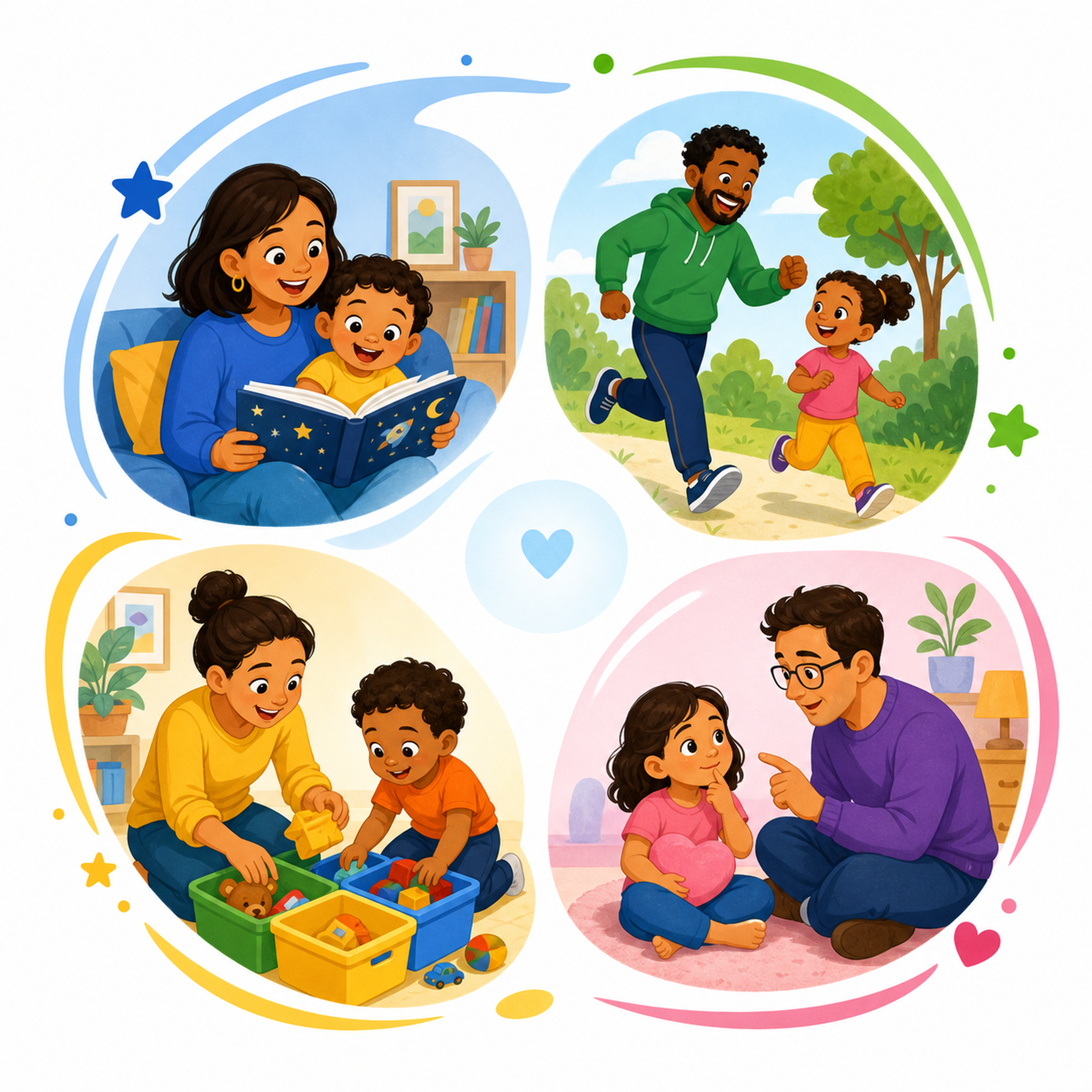 A flexible home-learning rhythm built around ordinary family life.