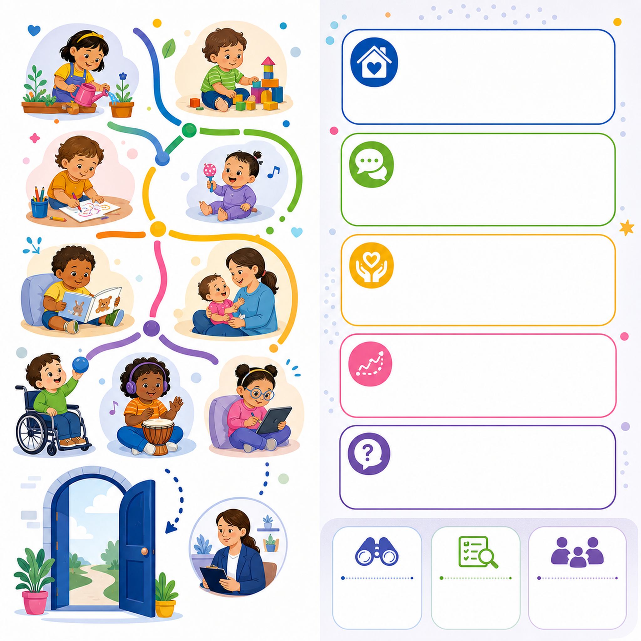 A kind process for observing, recording, and asking about patterns.