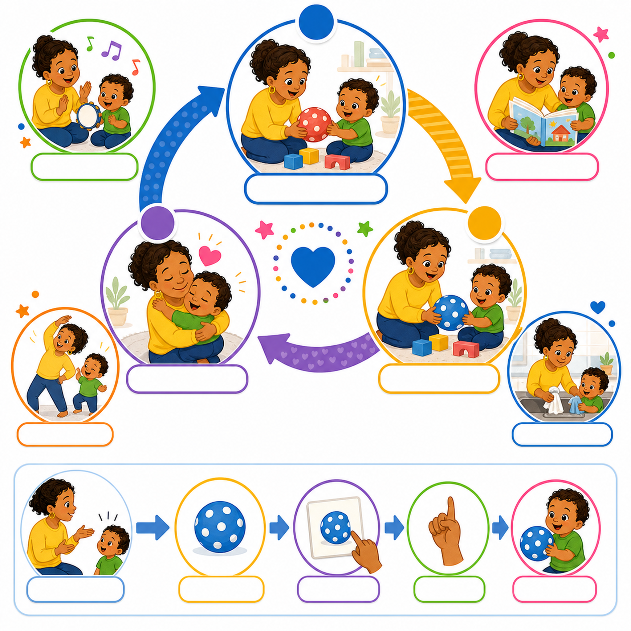 A learning cycle of remembering, varying, checking, and reconnecting.
